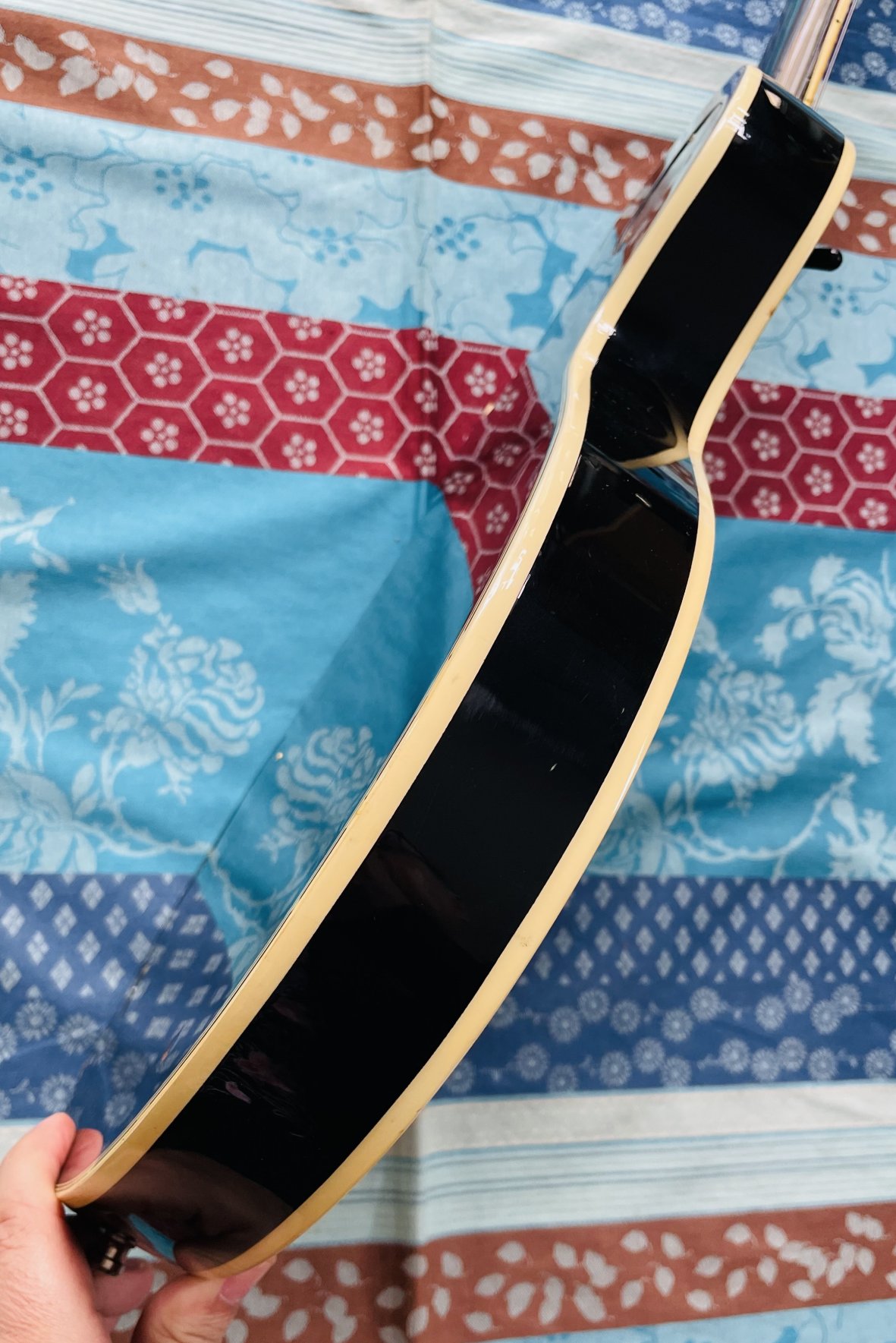 Guitare électrique Burny Les Paul Custom Japan (années 1980, Japan), étui Gator, révision luthier THEBE (facture 10.10.26) – Image 6