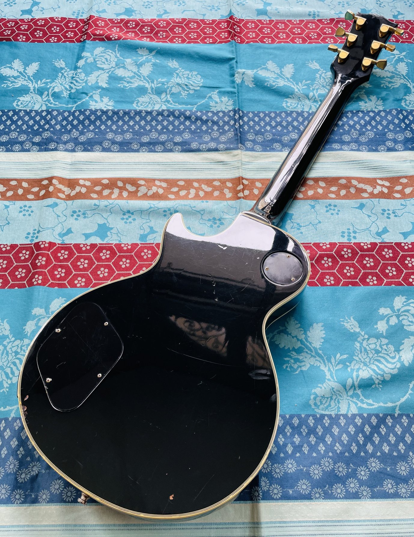 Guitare électrique Burny Les Paul Custom Japan (années 1980, Japan), étui Gator, révision luthier THEBE (facture 10.10.26) – Image 7