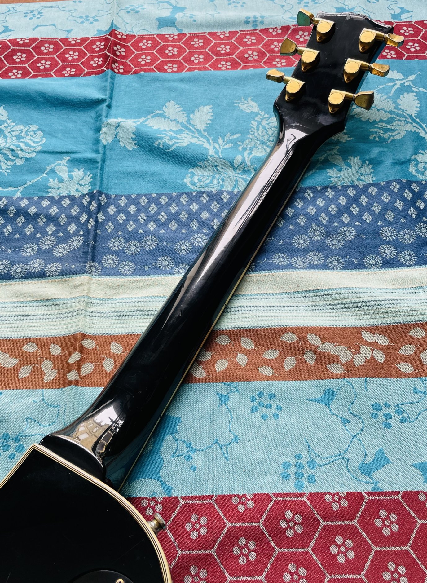 Guitare électrique Burny Les Paul Custom Japan (années 1980, Japan), étui Gator, révision luthier THEBE (facture 10.10.26) – Image 9