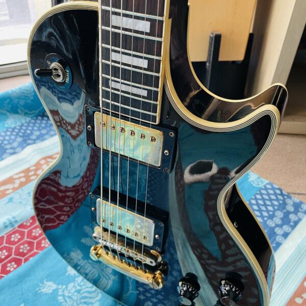 Guitare électrique Burny Les Paul Custom Japan (années 1980, Japan), étui Gator, révision luthier THEBE (facture 10.10.26) – Image 10