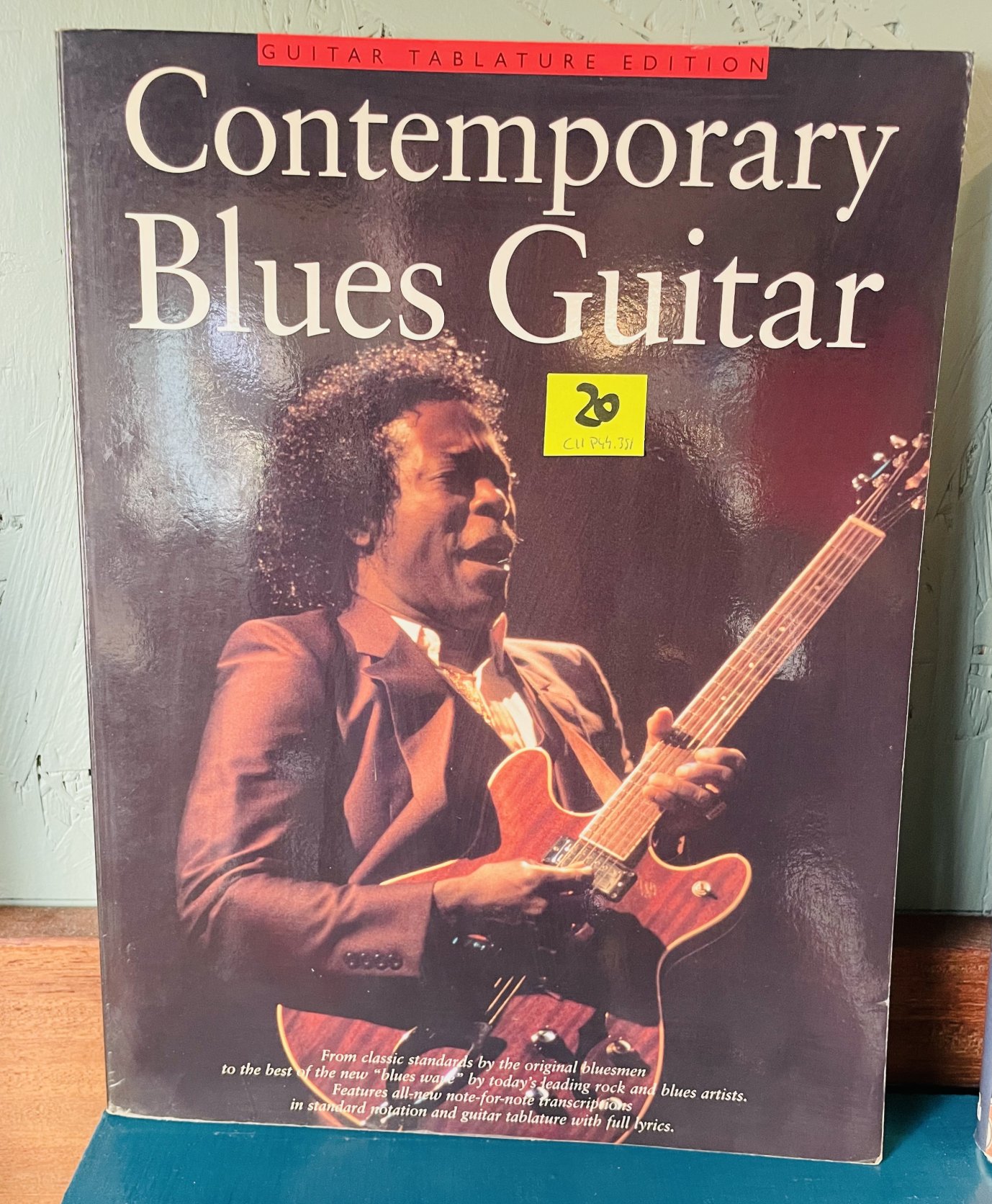 Livre Contemporary Blues Guitar, Amsco