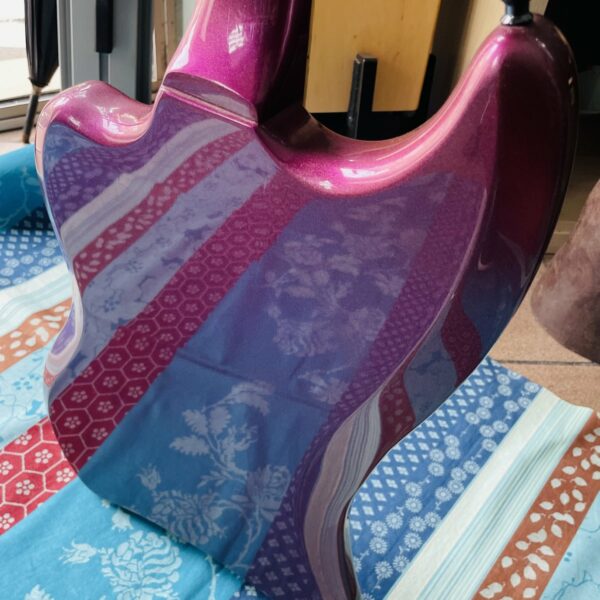 Guitare électrique DeArmond Jetstar by Guild n°8053497 (Korea, Guild guitars), housse TKL, révision luthier THEBE (facture 10.10.26) – Image 10