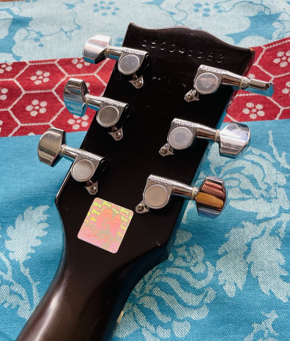 Guitare électrique Gibson Les Paul 100 ans Desert Burst n°150041183 (2015, USA), modèle LPST15DBQN, étui Gibson – Image 7