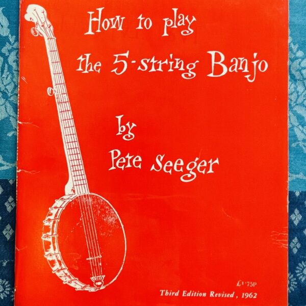 Livre anglais How to play 5 strings, Peter Seeger, ID songbook music