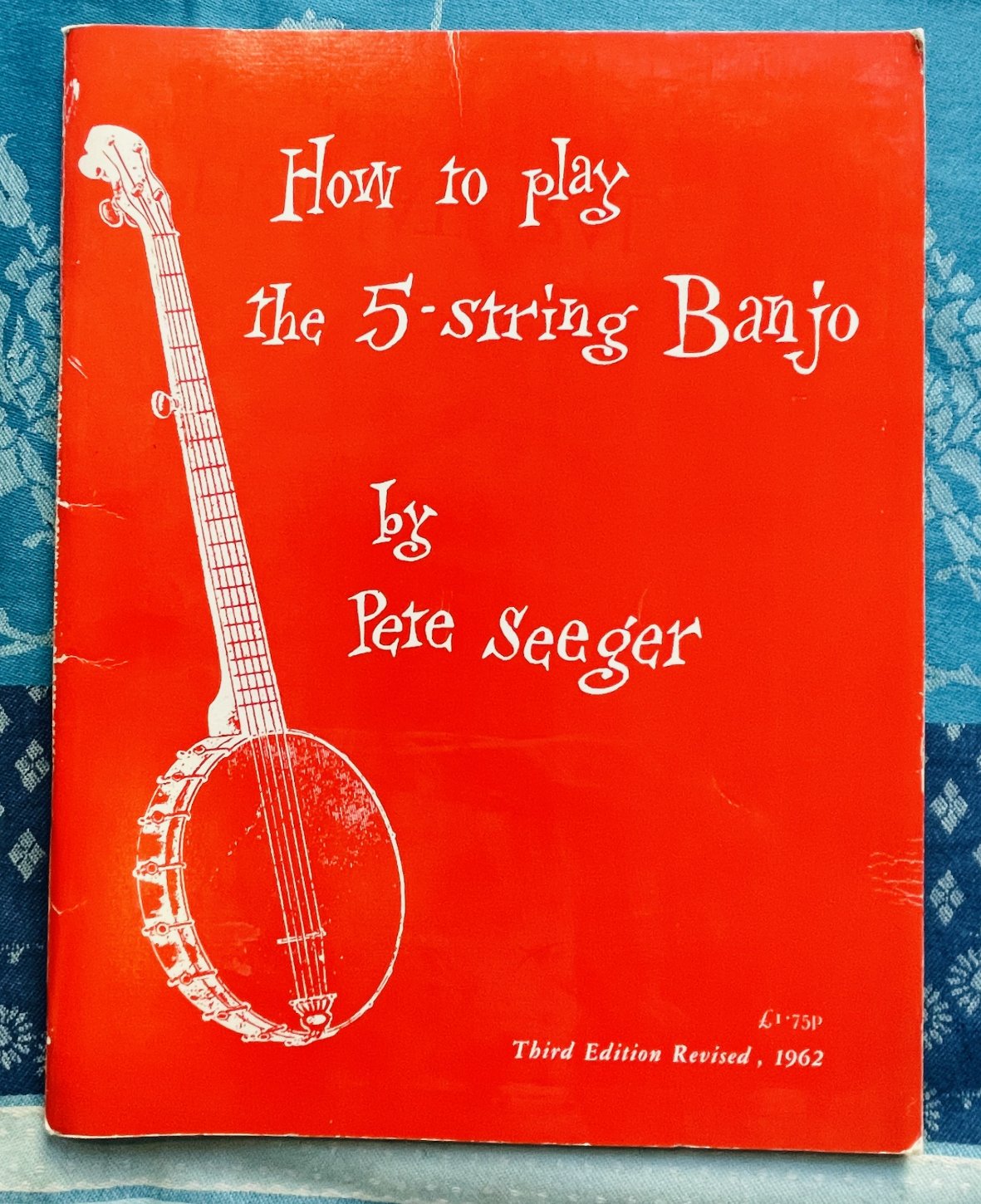 Livre anglais How to play 5 strings, Peter Seeger, ID songbook music