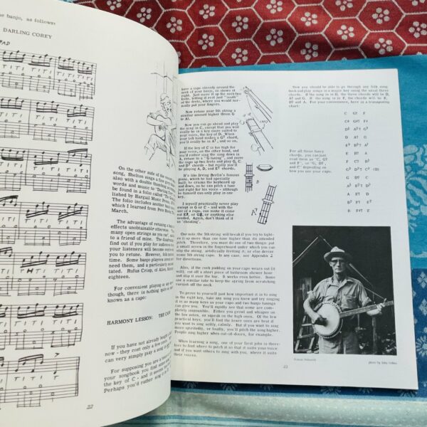 Livre anglais How to play 5 strings, Peter Seeger, ID songbook music – Image 4