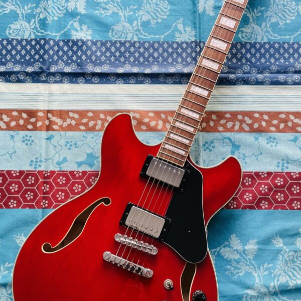 Guitare électrique Ibanez AS73 TCD 5B-05 Cherry n°PLU22081568 (2022, Indonésie)