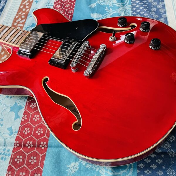 Alternative view of Guitare électrique Ibanez AS73 TCD 5B-05 Cherry n°PLU22081568 (2022, Indonésie)