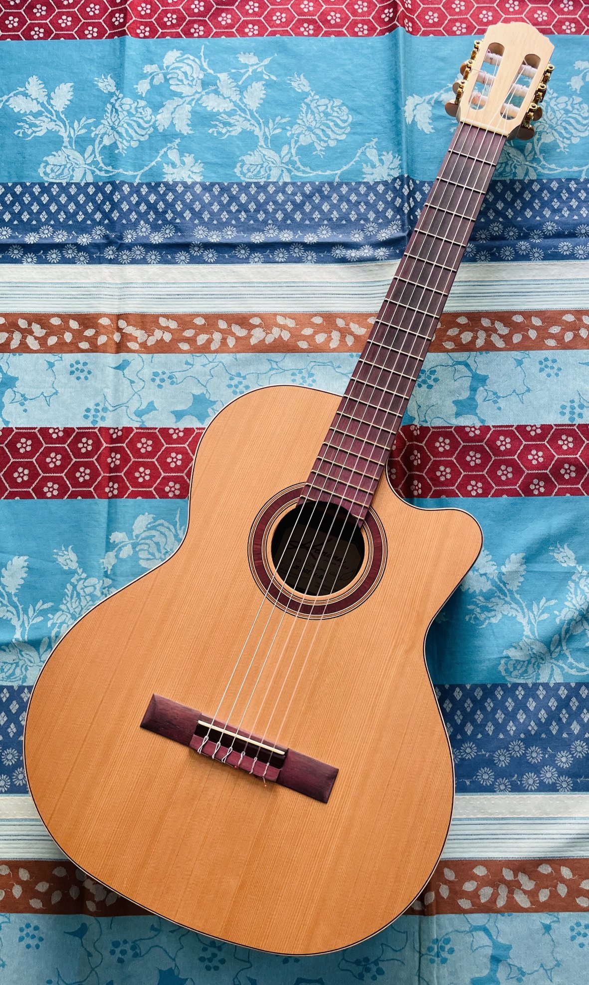 Guitare classique Kremona Sofia SC65 CW Green Globe n°25.005.1.02 (2025, Bulgarie), housse POD