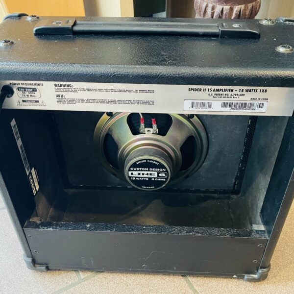 Ampli guitare Line 6 Spider II 15W n°S152P5543003966, alim – Image 3