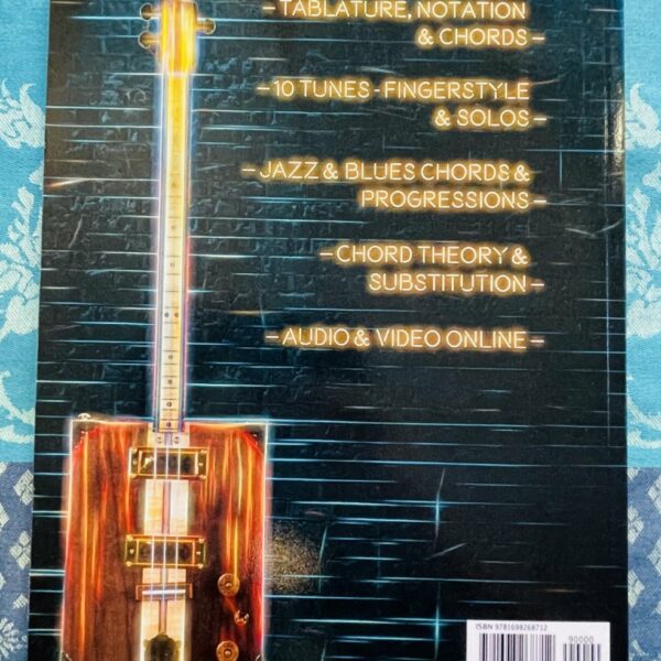 Alternative view of Livre Cigar Box Guitar, Jazz Blues Unlimited, Brent Robitaille