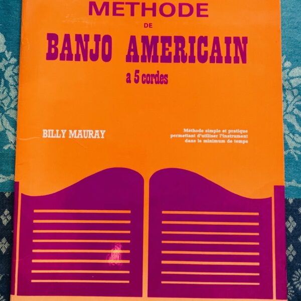 Livre Méthode Banjo American 5 cordes, Beuscher