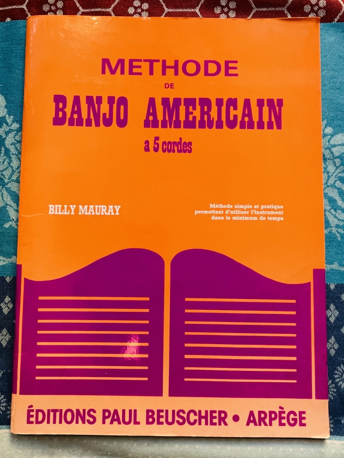 Livre Méthode Banjo American 5 cordes, Beuscher