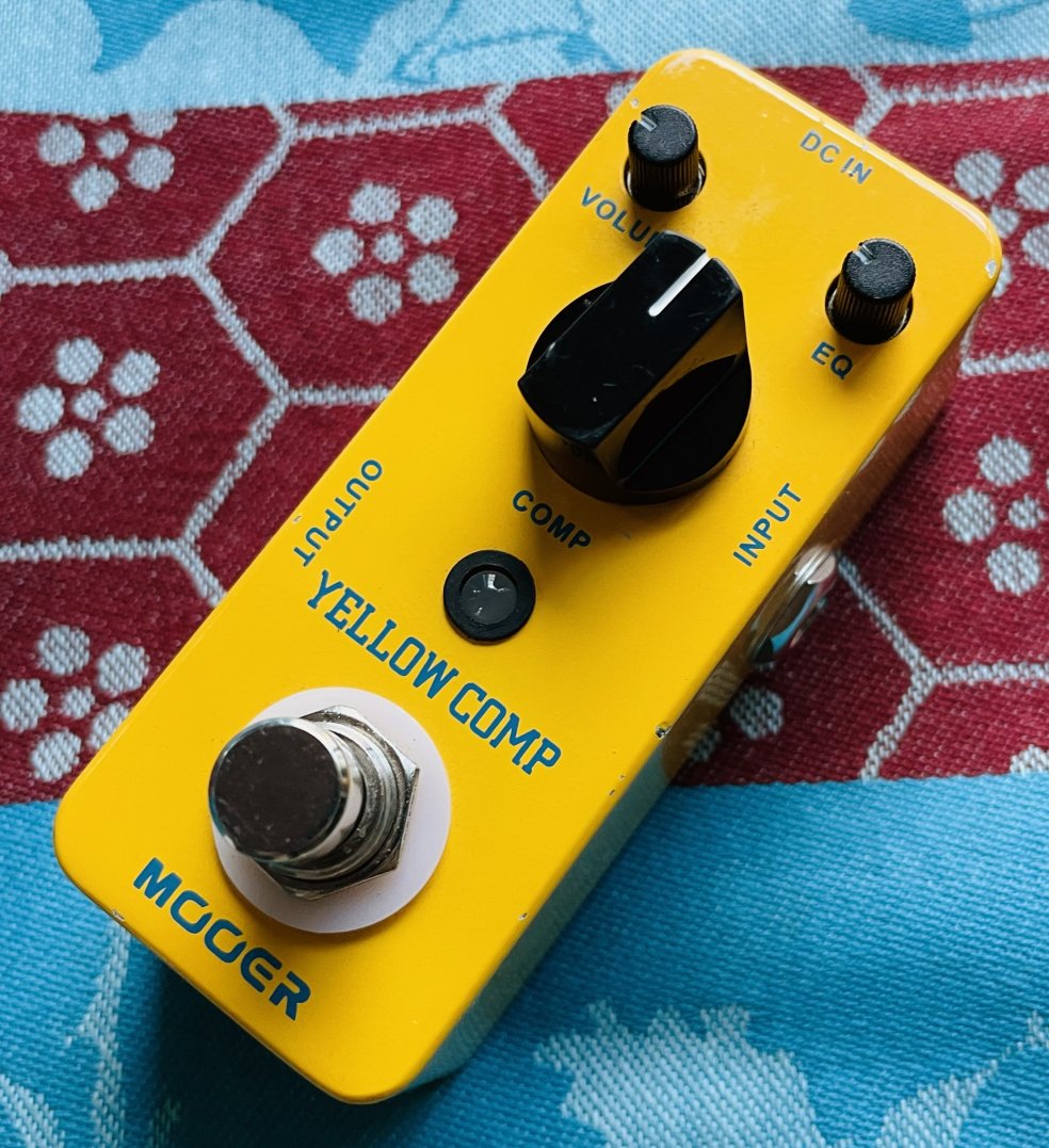 Pédale compresseur Mooer Yellow Comp