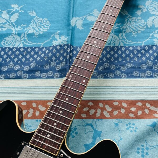 Guitare électrique Orville by Gibson ES-335 vintage sunburst n°J703026 (1996 Japan), étui, certificat Japan , révision luthier THEBE (facture 23.10.26) – Image 4