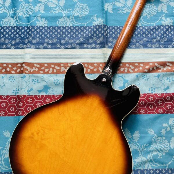 Guitare électrique Orville by Gibson ES-335 vintage sunburst n°J703026 (1996 Japan), étui, certificat Japan , révision luthier THEBE (facture 23.10.26) – Image 8