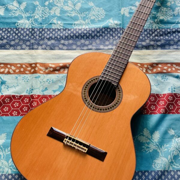 Guitare classique nylon Paco Castillo mod 204 n°01486 (Espagne), housse Rockbag