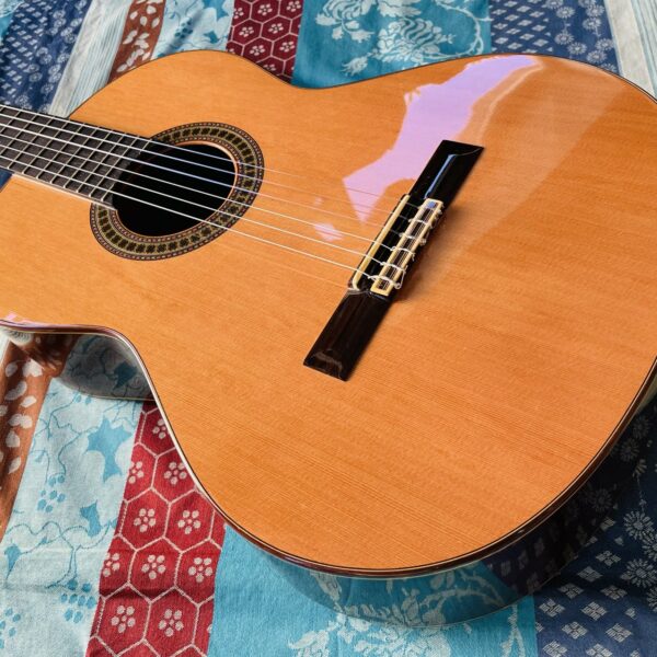 Alternative view of Guitare classique nylon Paco Castillo mod 204 n°01486 (Espagne), housse Rockbag