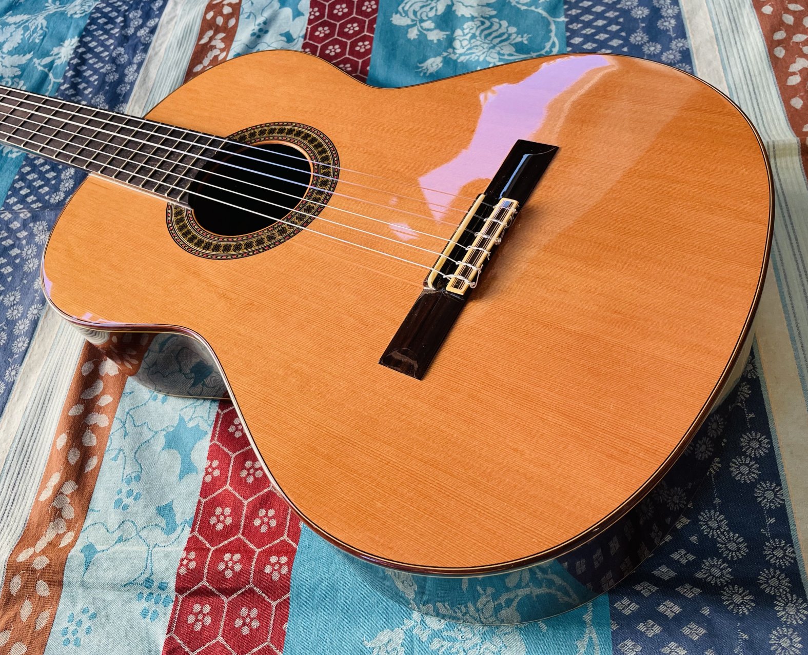 Guitare classique nylon Paco Castillo mod 204 n°01486 (Espagne), housse Rockbag – Image 2