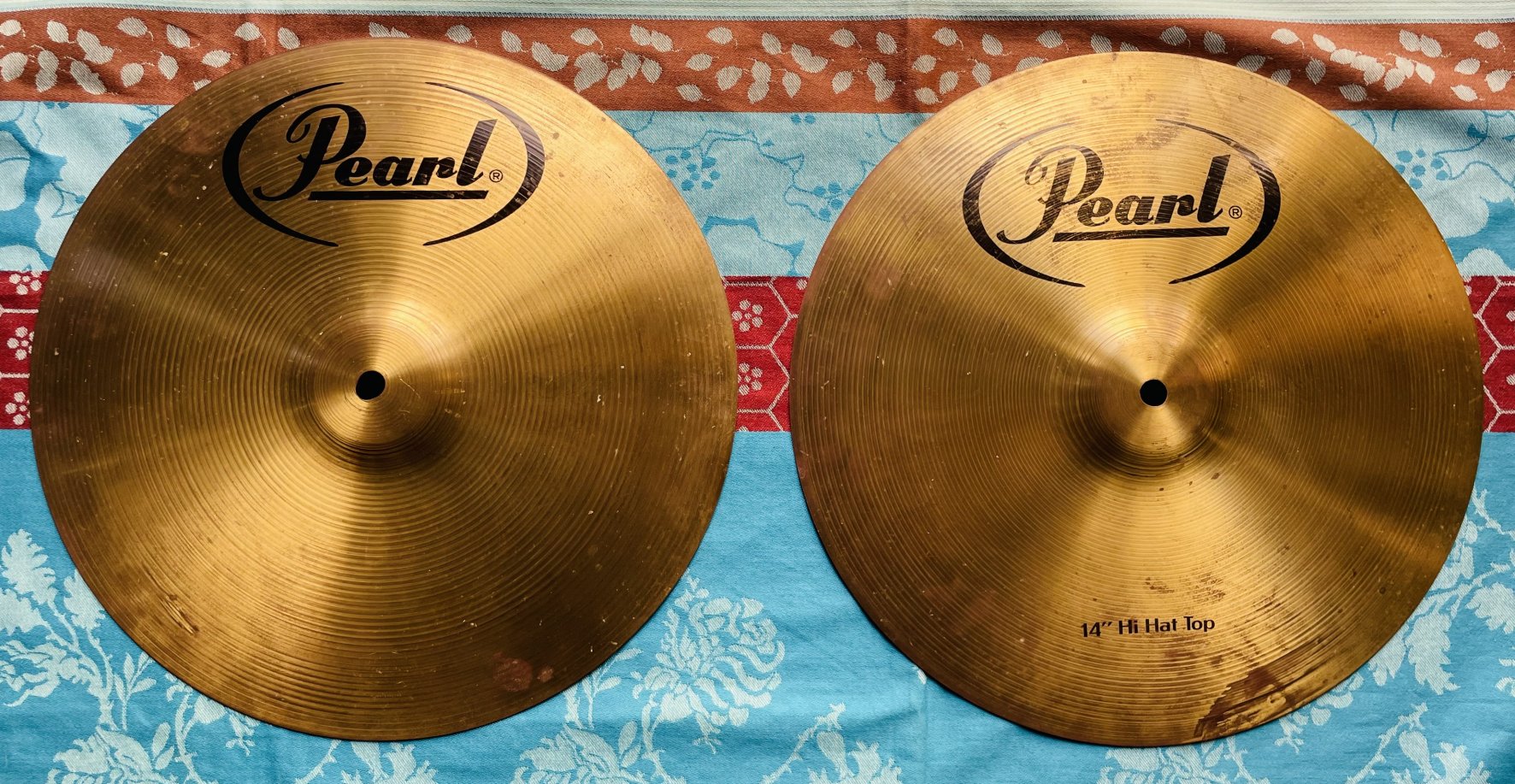 Paire de charleston Pearl CX314HH 14’’ (Japan)