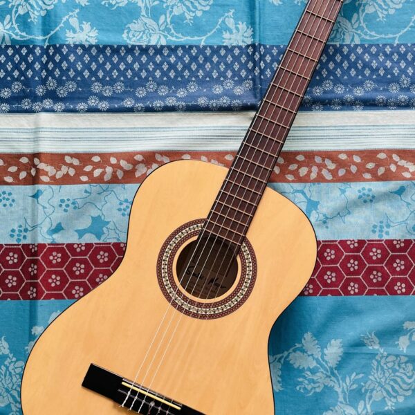 Guitare classique trois quart Santos Y Mayor Estudio GSM 5-3 (petite taille en dessous de trois quart), housse fine