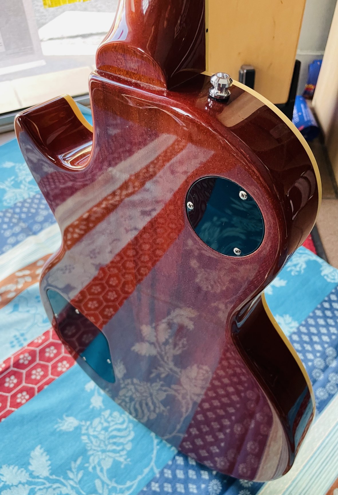 Guitare électrique Tokai Les Paul LS136 honey burst n°2042498 (Japan), housse – Image 12