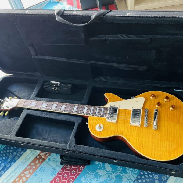 Guitare électrique Tokai Les Paul LS136 honey burst n°2042498 (Japan), housse – Image 15